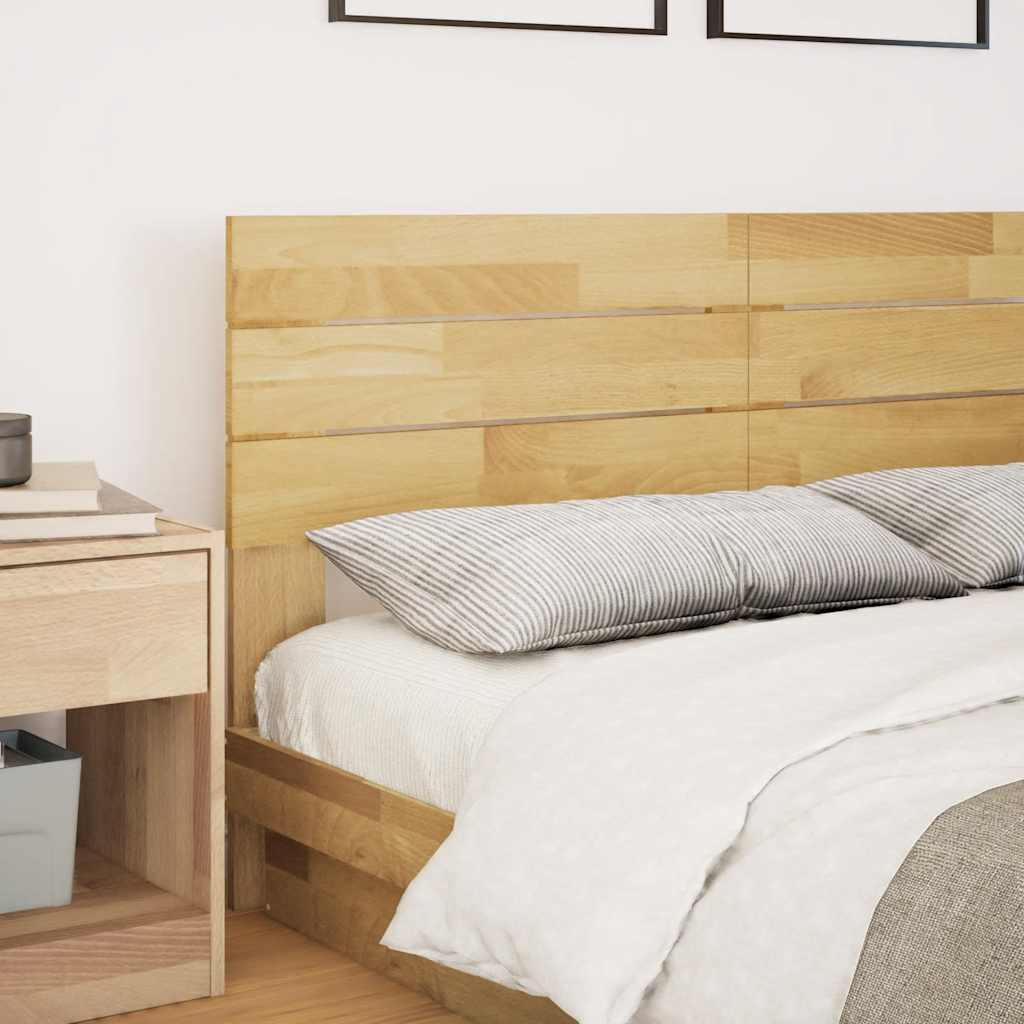 Headboard 150 cm Solid Wood Oak